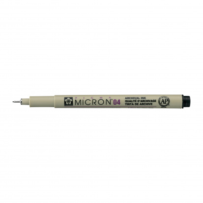 Ручка капиллярная "Pigma Micron" чёрная 0.4