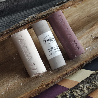 Набор из 3-х оттенков художественной пастели Гамма, палитра №15 Набор из 3-х оттенков художественной пастели Гамма, палитра №15