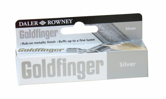 Паста для золочения Daler Rowney "GoldFinger", Серебряный, 22 мл