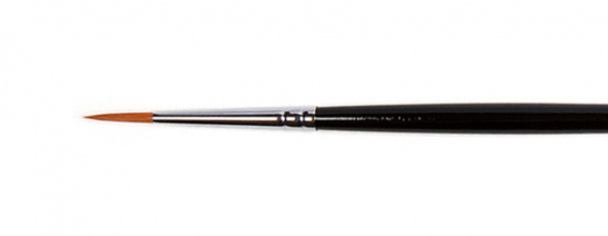 Кисть для акрила "Amsterdam 341" синтетика мягкая круглая, ручка длинная №2