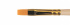 Кисть синтетика плоская, длинная ручка "1322" №7 для масла, акрила, гуаши, темперы