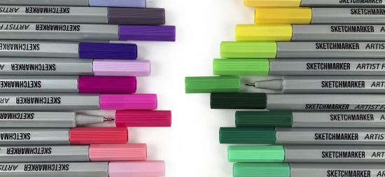 Ручка капиллярная Sketchmarker Artist fine pen цв. Губная помада Ручка капиллярная Sketchmarker Artist fine pen цв. Губная помада