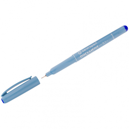 Ручка капиллярная "Document 2631" синяя, 0,1мм sela25