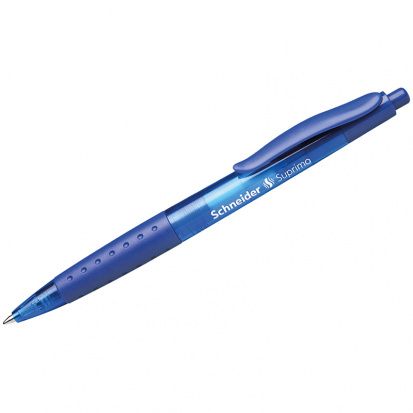 Ручка шариковая автоматическая "Suprimo" синяя, 1,0мм, грип