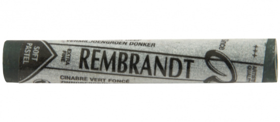 Пастель сухая Rembrandt №6272 Киноварь зеленая темная Пастель сухая Rembrandt №6272 Киноварь зеленая темная