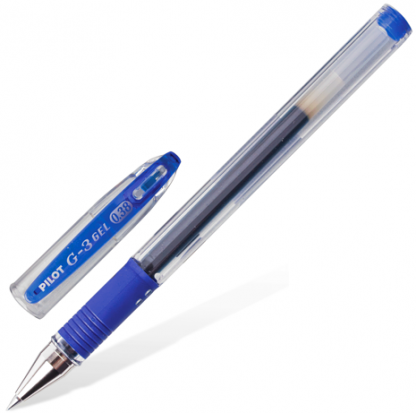 Ручка гелевая "G-3" синяя 0.2мм