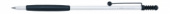 шариковая ручка "Zoom 707 ", корпус черно-белый, перо 0,7мм