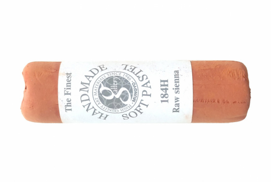 Пастель сухая мягкая круглая ручной работы №184, сиена натуральная