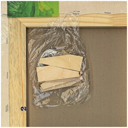 Холст на подрамнике грунтованный 70х70см 100% хлопок