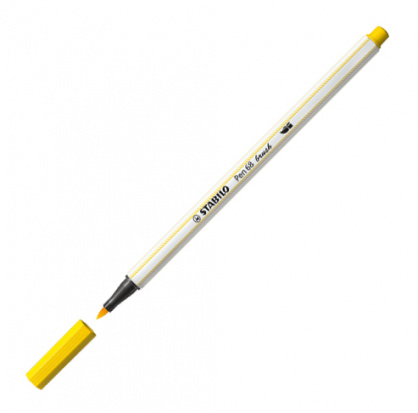 Ручка-кисть "Pen 68", желтый