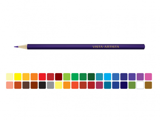 Набор цветных карандашей "Studio", 36цв