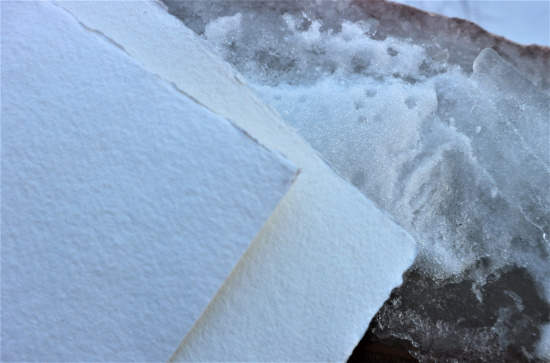 Бумага для акварели "Khadi", 30*42 320г/м2, 100% хлопок, Rough / Torchon, 1 лист