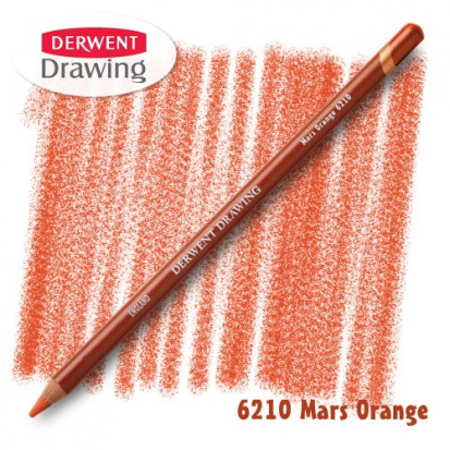 Карандаш цветной "Drawing" марс оранжевый 6210