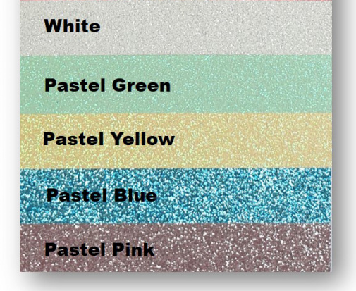 Набор цветной бумаги Пастельные цвета (белый, зеленый, желтый, синий, розовый), 5л