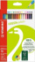 Набор экологичных цветных карандашей "GreenColors" 18 цветов, в футляре из переработанного картона