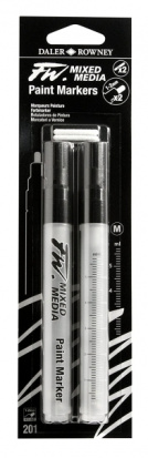 УЦЕНКА Набор маркеров Daler Rowney "FW Artists" 2X 1-2MM Rd+Nibs 2шт