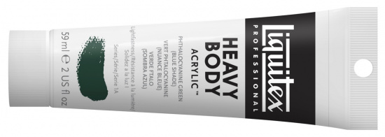 Краска акриловая "Heavy body", туба 59мл, №317 зеленая ФЦ (синий оттенок) Краска акриловая "Heavy body", туба 59мл, №317 зеленая ФЦ (синий оттенок)