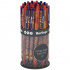 Ручка шариковая автоматическая Berlingo "Tribe" синяя, 0,7мм, грип, рисунок на корпусе, ассорти