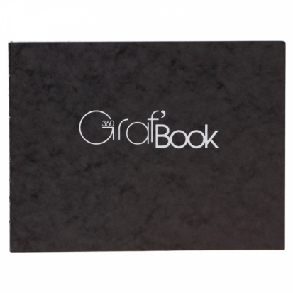 Скетчбук "Graf'Book 360°", 100л, A5, на сшивке, 100г/м2
