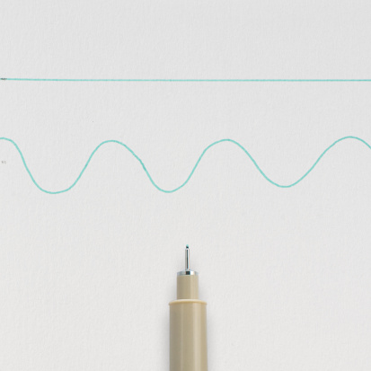 Ручка капиллярная "Pigma Micron" 0.25мм, Зеленый sela Ручка капиллярная "Pigma Micron" 0.25мм, Зеленый sela