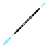 Маркер-кисть двусторонняя "Le Plume II", кисть и ручка 0,5мм, бледно синий sela25