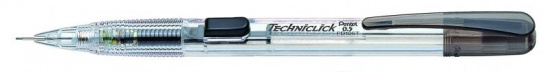 Карандаш механический "TechniClick" с боковой кнопкой, корпус черный, 0,5 мм