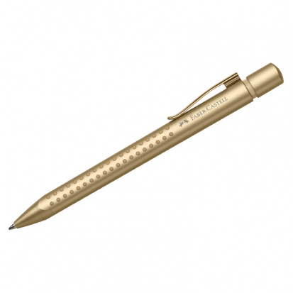 Ручка шариковая автоматическая "Grip Edition XB", синий, 1,4 мм, золотой корпус