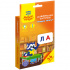Развивающие карточки "Учимся читать", 36шт., картон