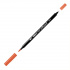 Маркер-кисть двусторонняя "Le Plume II", кисть и ручка 0,5мм, тыквенный sela25