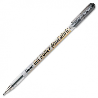 Гелевая ручка по ткани Gel Roller for Fabric, черный стержень, 1,0 мм