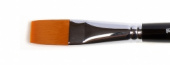 Кисть для акрила "Amsterdam 342" синтетика мягкая плоская, ручка короткая №18