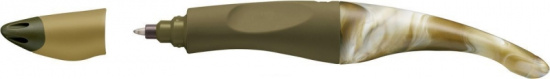 Ручка-роллер "Easyoriginal Marbled" для правшей цвет корпуса: мраморный оливковый, чернила синие