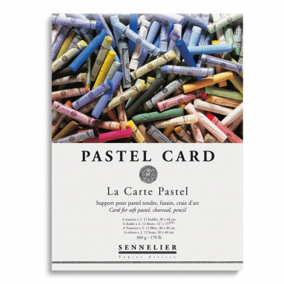 Склейка для пастели Pastel Card, 360 г/м2, 30х40 см, 12 л, 6 цветов