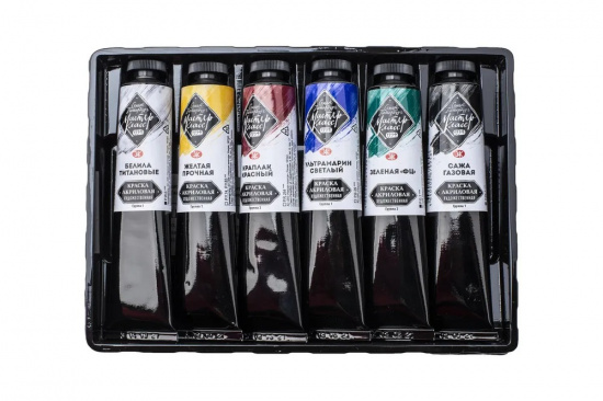 Набор акрил Мастер Класс 6*46 мл