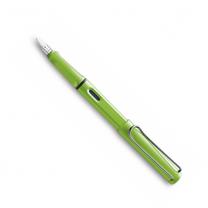 Ручка перьевая Лами 013 "Safari", Зеленый, EF sela25