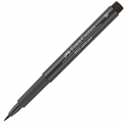 Ручка капиллярная Рitt Pen brush, холодный серый 5 sela