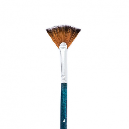 Кисть из синтетики "Andy", веерная №4 Кисть из синтетики "Andy", веерная №4