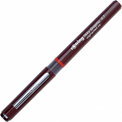 Ручка капиллярная "Tikky Grafic" чёрная 0.7мм