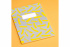Блокнот Yellow Stripes, А5, 30л, белые страницы