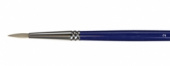 Кисть художественная "Манеж", синтетика упругая, круглая, длинная ручка №2