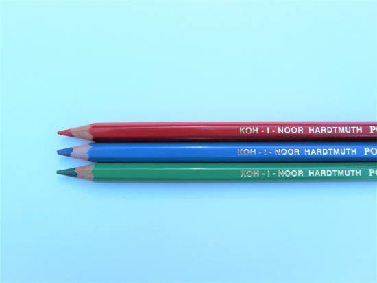 Цветной карандаш "Polycolor", №601, алый
