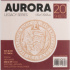 Альбом-склейка для акварели Aurora Red Ribbon Rough 18х18 см 20 л 300 г/м² 100% хлопок