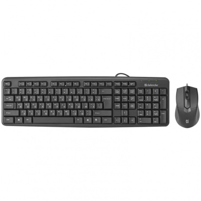 Комплект проводной клавиатура + мышь "C-270", черный