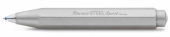 Шариковая ручка "Steel Sport", серебристая, 1,0 мм