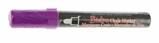 Маркер меловой  для досок и стекла 1,5-6 мм неон-фиолет. MAR480/8F sela25