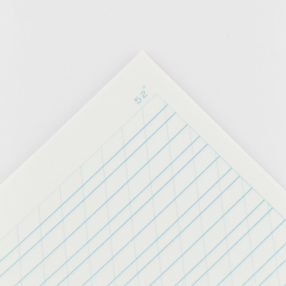 Бумага линованная листами для спенсериана, 100 листов, A4, 100г/м2