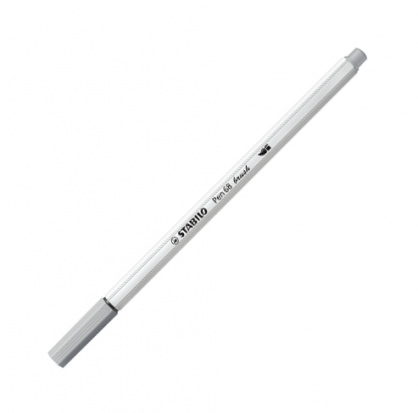 Ручка-кисть "Pen 68", серый холодный