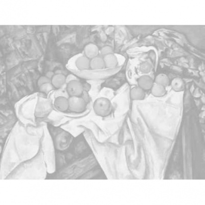 Холст на картоне с эскизом "Сонет", Яблоки и апельсины, 30х40 см