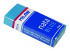 Ластик пластиковый Milan 7024, мягкий, синий, в картонном держателе