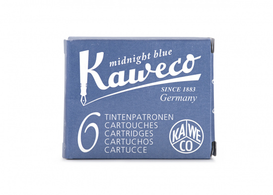 Набор картриджей KawEco, темно-синий, 6 шт. картон